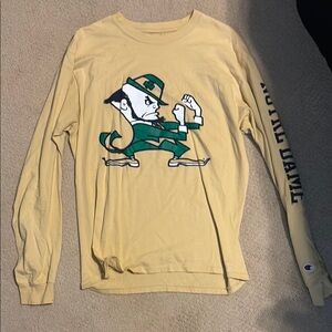 Champion Notre Dame Long Sleeve Shirt